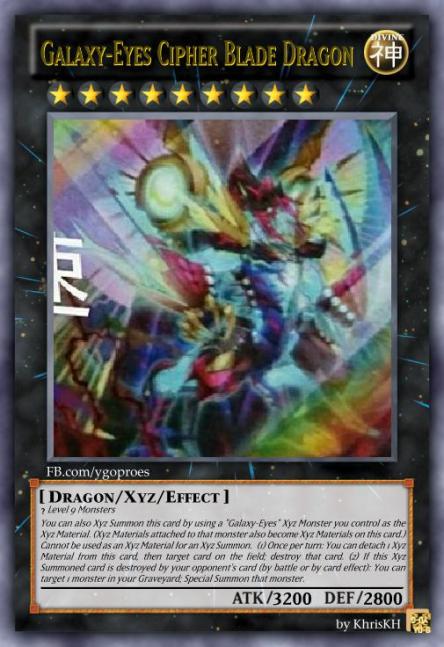 Galaxy-Eyes Cipher Blade Dragon